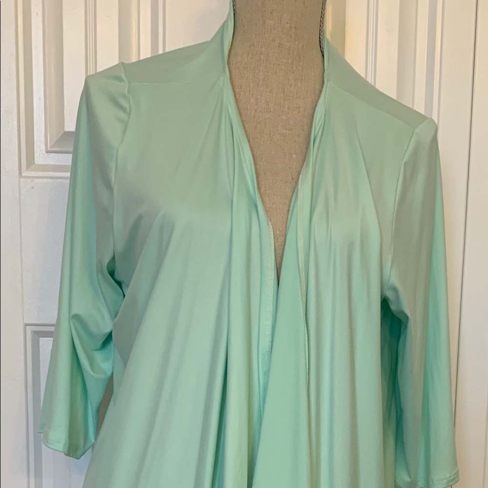 Lightweight jersey cardigan